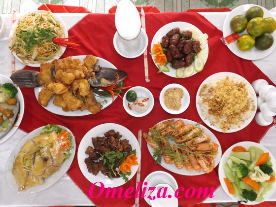 MENNU TIỆC ĐÁM HỎI